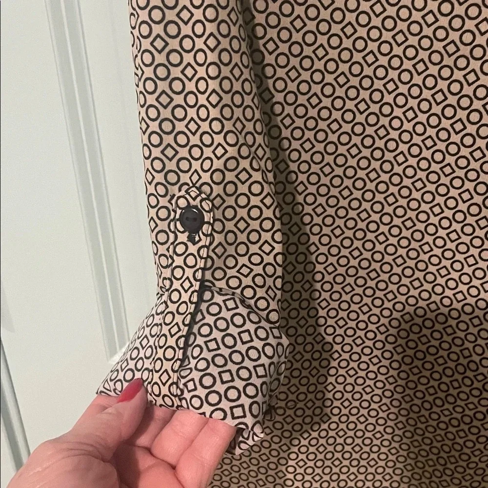 Kim Rogers Button-Up geometric pattern Shirt - Picture 6 of 6